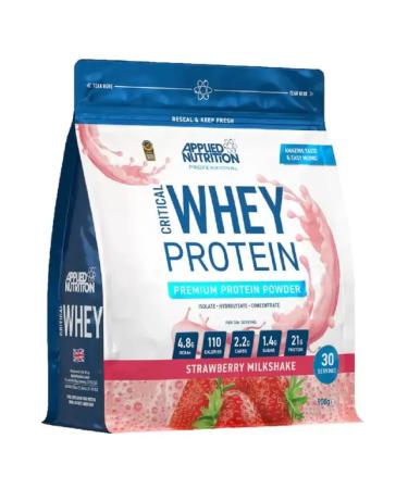 APPLIED NUTRITION Critical Whey 900G strawberry serum protein