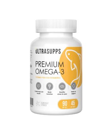 UltraSupps Complex "Premium Omega-3" 90 soft capsules