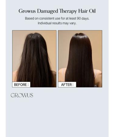 GROWUS Hair oil Damage Therapy Hair Oil - Buy Online on GoSupps.com