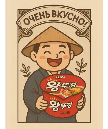 Paldo Korean noodles vantucon premium acute 4 pieces - Buy Online on GoSupps.com