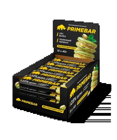 Bank with a protein content "pistachio cream" 40g*15pcs