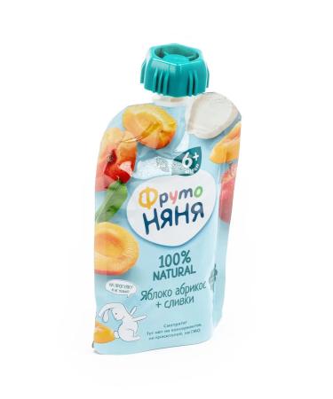 Frutonyanya Mask apple Apricot of cream 90g (set of 8 pcs) - Buy Online on GoSupps.com
