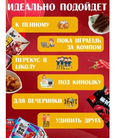 China A large set of Asian snacks of soy meat Chinese food - Buy Online on GoSupps.com