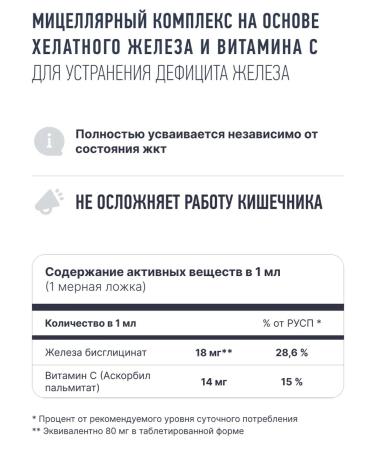 imuali Chelat iron 80 mg 1ml raises ferritin - Buy Online on GoSupps.com