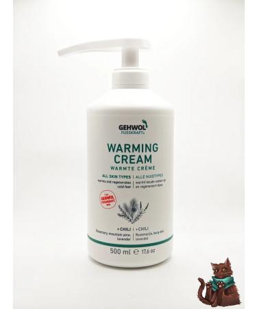 Gehwol Warming Red Red Cream Feet Balm Cream 500 Ml