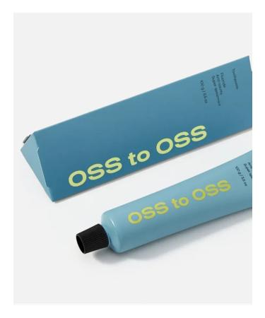Toothpastes Toothpaste to protect against caries OSS to OSS FLUORide - Buy Online on GoSupps.com