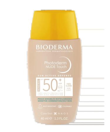 Bioderma Biooderma Sun -protection min. Fluid with tone SPF 50+ 40 ml