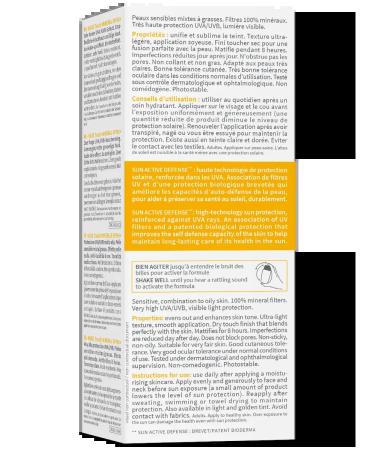 Bioderma Biooderma Sun -protection min. Fluid with tone SPF 50+ 40 ml - Buy Online on GoSupps.com