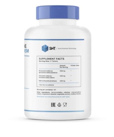 SNT Glucosamine and Chondroitin Glucosamine & Chondroitin 180 Tab - Buy Online on GoSupps.com