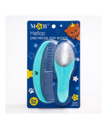 Mum&baby A set of combs for children Mishka Prince for hair styling - Buy Online on GoSupps.com