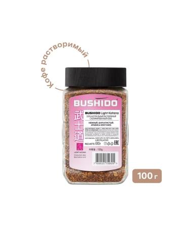 Coffee soluble Bushido Light Katana 100 g - Buy Online on GoSupps.com