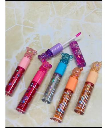 Children's lipstick oil oil 6pcs
