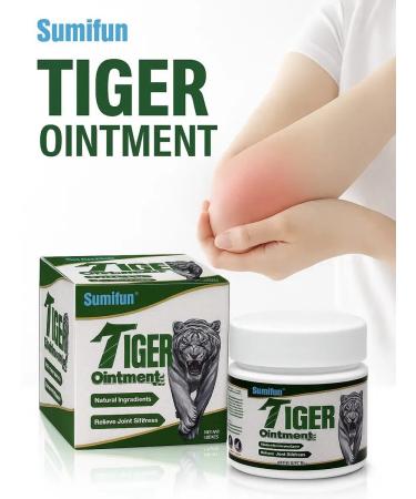 NAMAST Tiger herbal ointment for joints muscles and back and lower back pain. - Buy Online on GoSupps.com