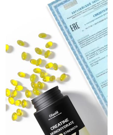 Olaale Creatine Monohydrate 90 Capsules - Buy Online on GoSupps.com