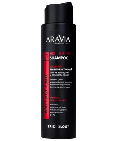 ARAVIA Acid Intensive Shampoo Hair Shampoo 420 ml - Buy Online on GoSupps.com