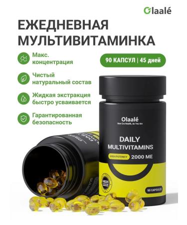 Olaale Multivitamins for every day 90 capsules