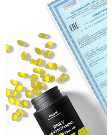 Olaale Multivitamins for every day 90 capsules - Buy Online on GoSupps.com