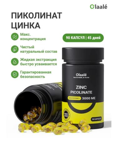 Olaale Zinc picoline for immunity 90 capsules