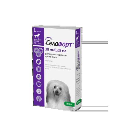 KRKA Sealess Drops for dogs from 2.6 to 5 kg