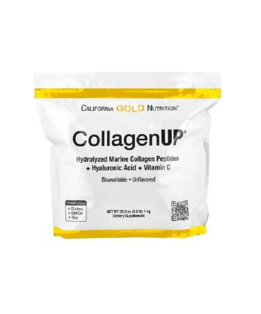 California Gold Nutrition Sea collagen with hyaluronic acid and vitamin C 1 kg