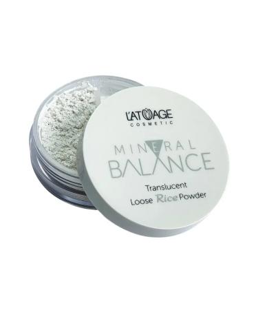 L'atuage Cosmetic Powder crumbly mineral rice Mineral Balance - Buy Online on GoSupps.com