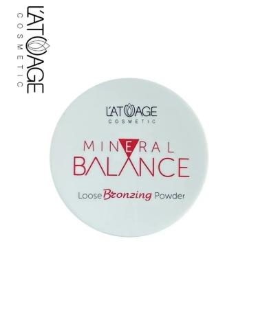L'atuage Cosmetic Powder-Bronzer Bridged Mineral Mineral Balance 702