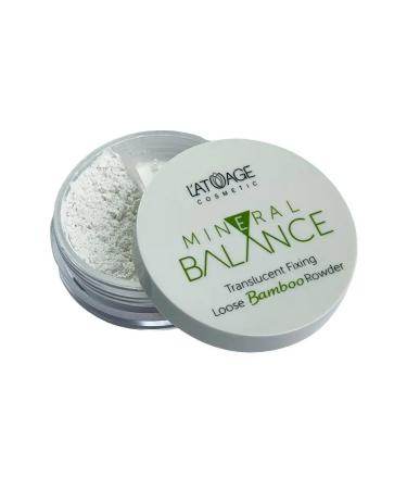L'atuage Cosmetic Powder crumbly mineral bamboo Bamboo Powder - Buy Online on GoSupps.com