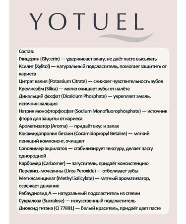 Yotuel Toothpaste All In One Wintergreen - Buy Online on GoSupps.com