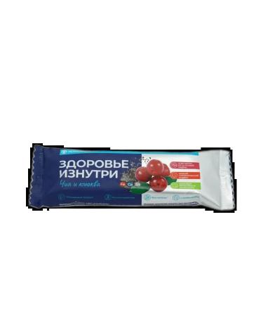 Chomosporin A bar with protein and fiber chia and cranberries 50g