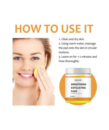 Eelhoe cleansing pads with turmeric and beds - Buy Online on GoSupps.com