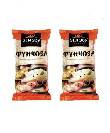 SenSoy Vermicelli legumes of funchosis 2 pcs. 200 g each - Buy Online on GoSupps.com