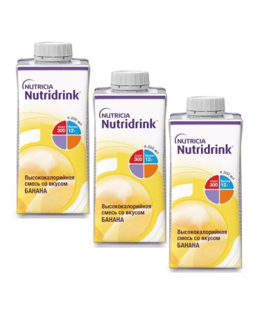 NUTRIDRINK Enteren nutrition mixture 200ml - 3 pcs