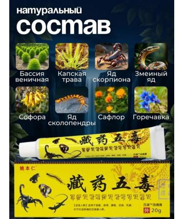 No Complaints health Ointment for joints anesthetic from arthritis radiculitis 5 pcs - Buy Online on GoSupps.com