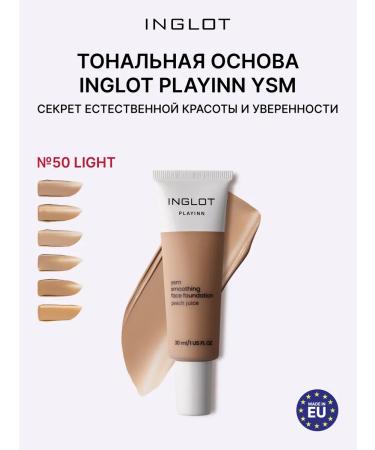 INGLOT Creamy tonal base ysm 50