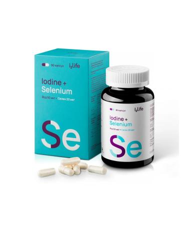 I2Life Organic iodine with selenium 90 capsules