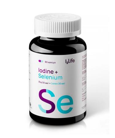 I2Life Organic iodine with selenium 90 capsules - Buy Online on GoSupps.com