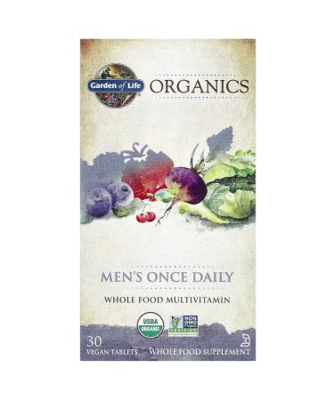 Garden of Life Multivitamins for men 30 vegan tablets