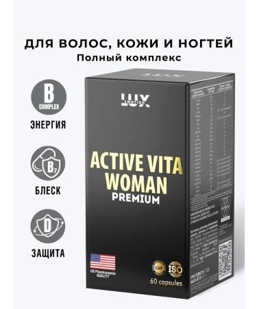 LuxEmotion Active Vita Woman Premium 60 capsules - vitamins for women