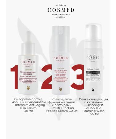 Cosmed Cosmeceuticals Skin cream around the eyes of anti -aging with peptides - Buy Online on GoSupps.com