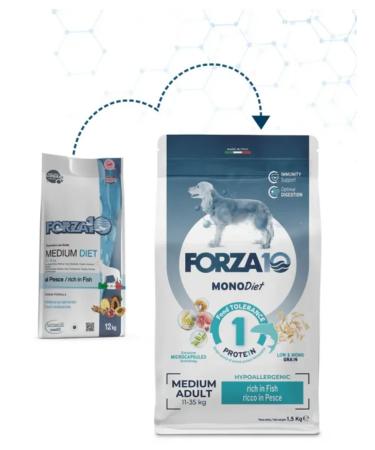 Forza10 Dry food for dogs Diet fish 12 kg - Buy Online on GoSupps.com