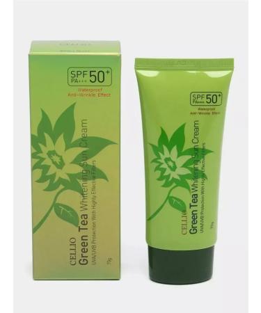 Cellio Moisturizer sunscreen with green tea