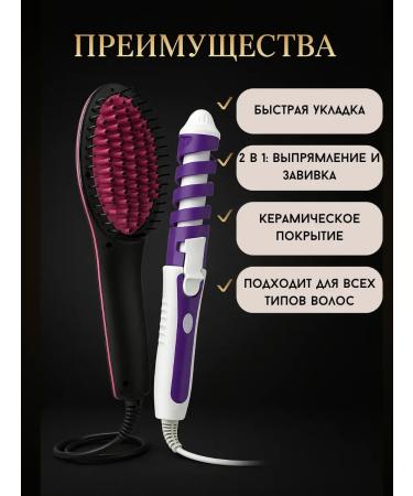 DDE intensive Set for laying a comb-straighter and curling iron - Buy Online on GoSupps.com