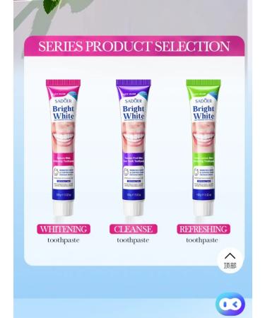 sadoer The toothpaste is refreshing - Buy Online on GoSupps.com