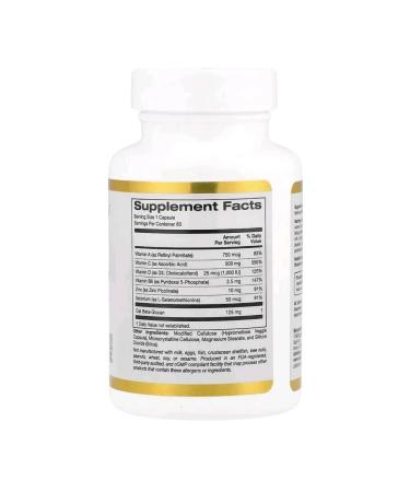 California Gold Nutrition complex for strengthening immunity 60 capsules - Buy Online on GoSupps.com