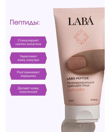 LAB Anti -aging set cream with peptides and serum from wrinkles - Buy Online on GoSupps.com