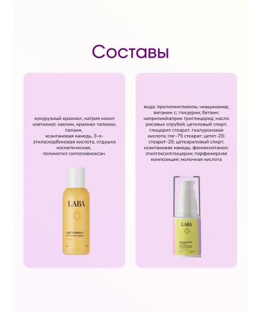 LAB Complex Care Enzyme Powder and Niacinamide serum - Buy Online on GoSupps.com