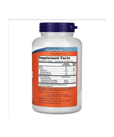 Fish oil with omega-3 1000 mg 100 capsules - Buy Online on GoSupps.com