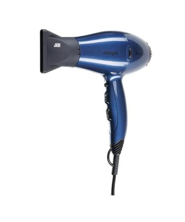 Dewal Compact hair dryer Midnight 2000 WT with ionization and 2 - Buy Online on GoSupps.com