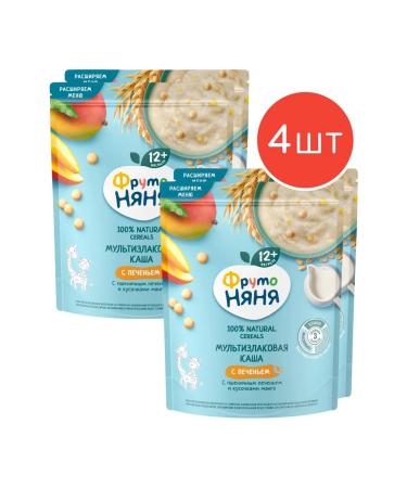 Frutonyanya Porridge Milk mango-flood from 12 months 200g 4pcs