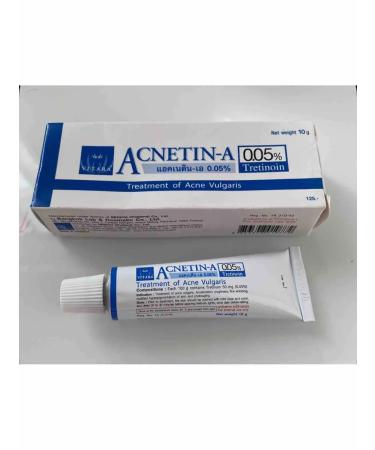 Natural Herbals Acnetin-A 0.05%-cream from acne with vitamin A 10 ml